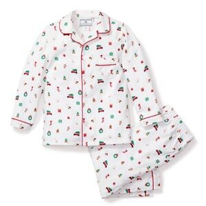 Petite Plume Kid's Winter Nostalgia
Holiday Twill Pajama Set—14